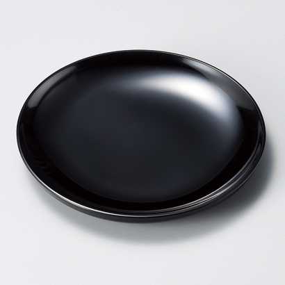 銘々皿 5.0 黒 5枚セット 木製 漆塗り【製造中止】 漆器の井助