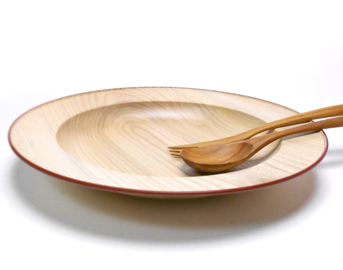 MOKU パスタ皿 木のお皿 木製 中皿