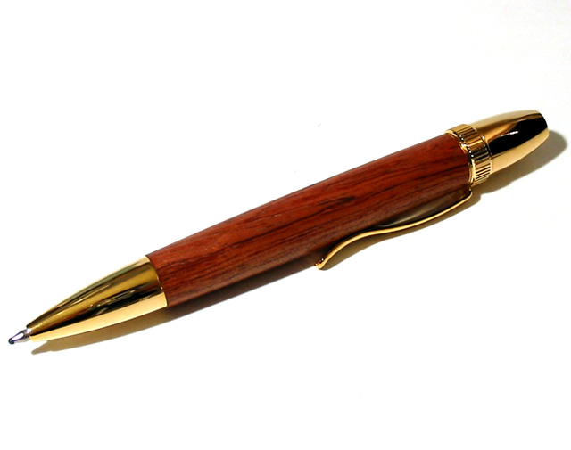 木製ボールペン ブビンガ