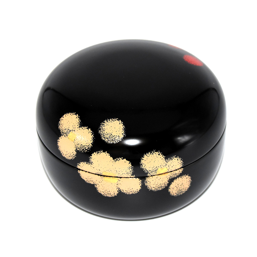 ボンボニエール 紅白華 漆塗りキャンディーボックス