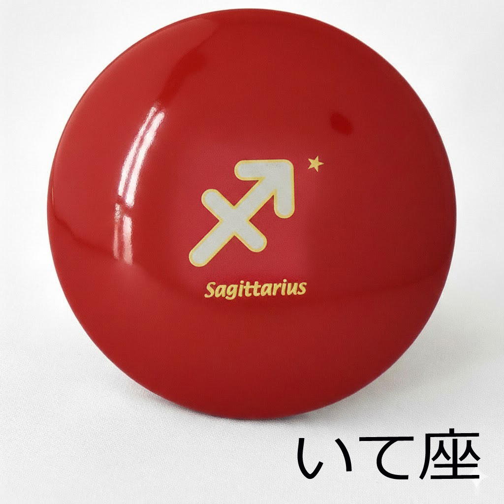 プチ手鏡 星座マーク 巾着付き コンパクトミラー